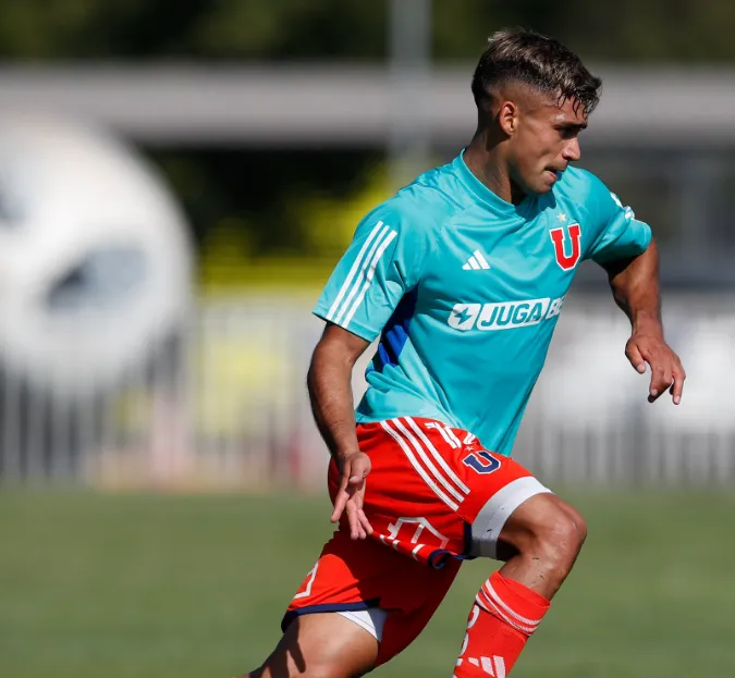 Hormazábal convirtió su primer tanto con la camiseta azul | FOTO: Universidad de Chile