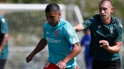 Nicolás Guerra se despachó con dos goles en el triunfo azul.