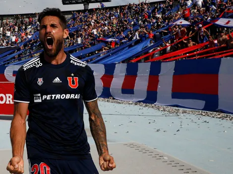 Joaquín Larrivey on fire con el momento de la U