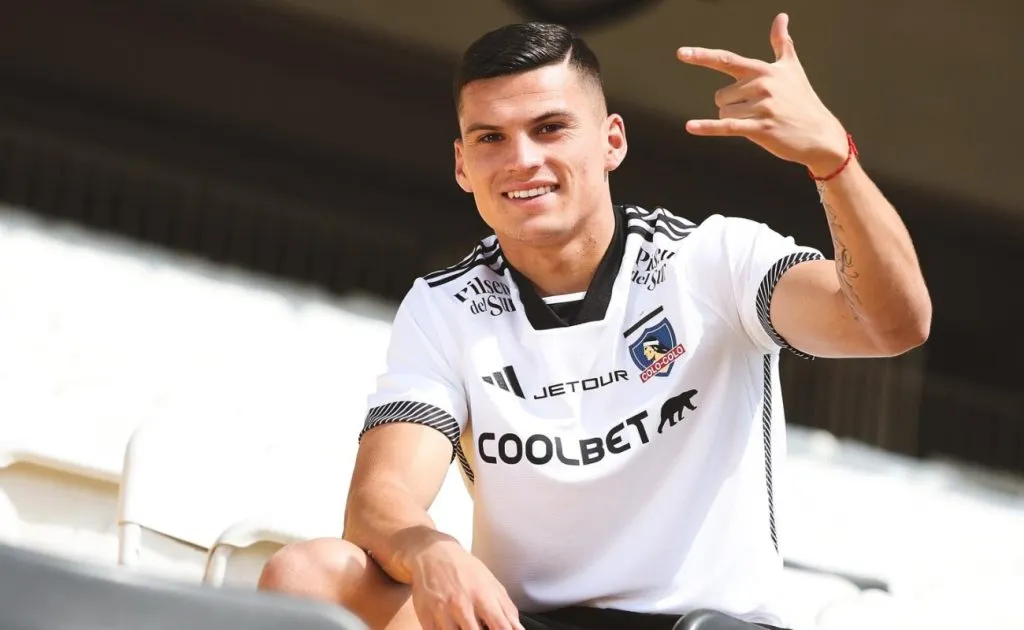 Lucas Cepeda es el segundo refuerzo de Colo Colo. (Foto: Colo Colo)