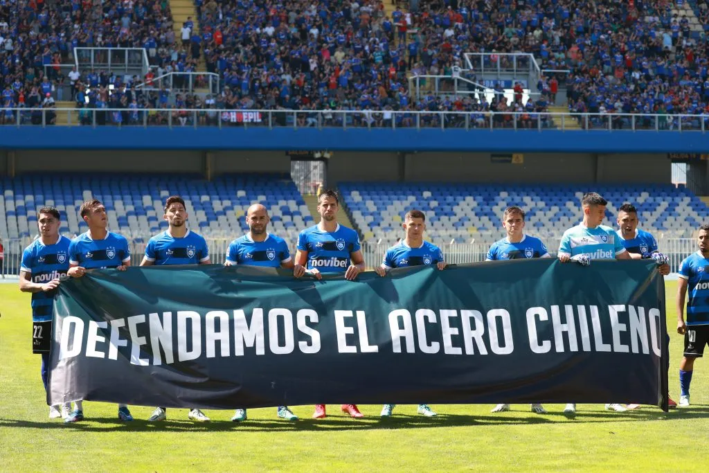 En Huachipato anticipan el partido ante Colo Colo por la Supercopa. (Foto: Photosport)