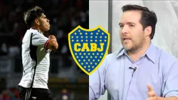 Caamaño entrega sabrosa información de Palacios a Boca.