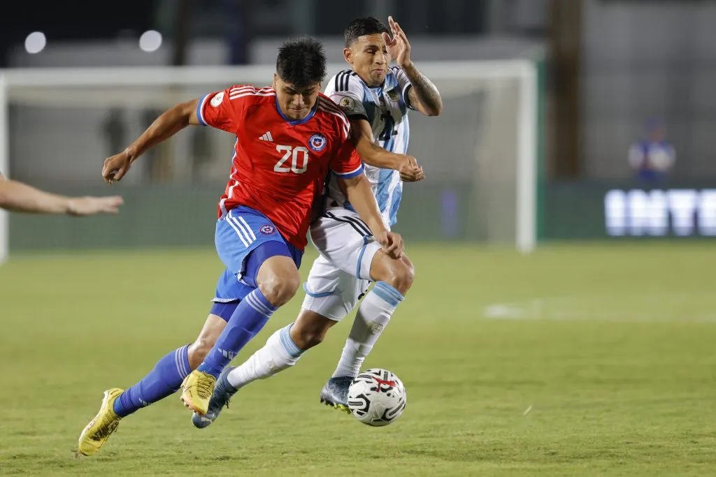 Damián Pizarro viene de participar con la Selección Chilena Sub 23 en el Preolímpico. (Foto: Jesús Vargas/Photosport)