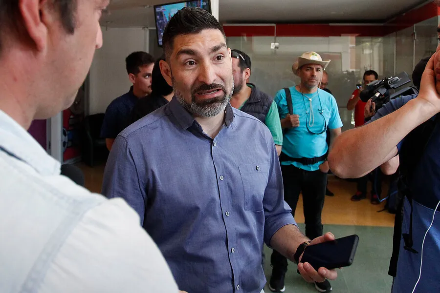 Gamadiel García acusa que buscan desestabilizar el fútbol chileno. | Foto: Photosport