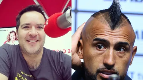 Cristián Caamaño se refirió al nivel de Arturo Vidal en Copa Libertadores.