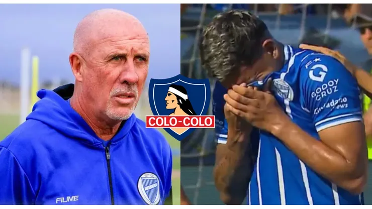 En Colo Colo miran con atención la lesión de una de las figuras de Godoy Cruz.