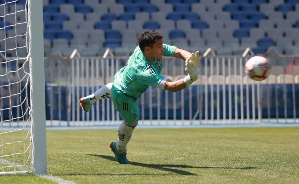 Cristopher Toselli es carta para el debut en la portería de la U (Photosport)