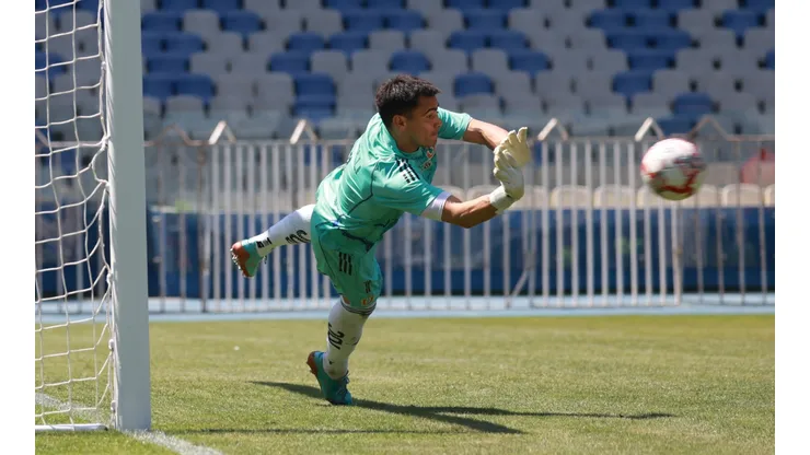 Cristopher Toselli vive su segunda temporada en Universidad de Chile. (Foto: Photosport)