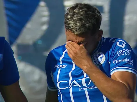 Atentos Colo Colo: máxima figura de Godoy Cruz sufre lesión y tuvo que salir a los 17 minutos