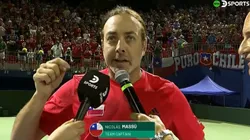 Nicolás Massú dedica el triunfo a las víctimas de los incendios en la Región de Valparaíso. (Foto: Captura DSports)