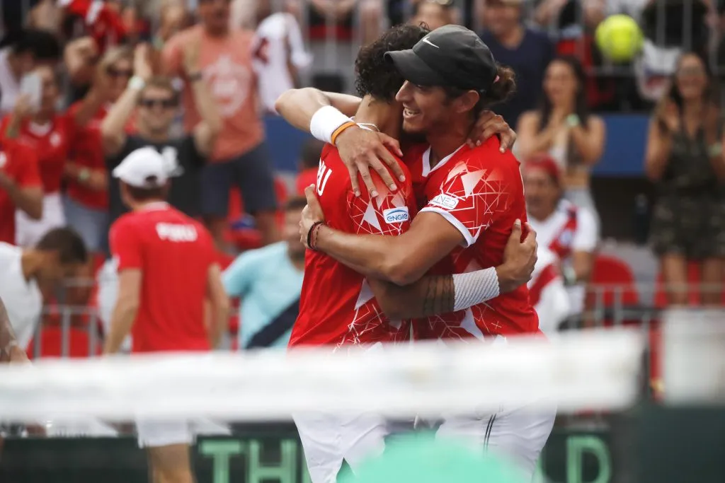 Conner Huertas del Pino y Arklon Huertas del Pino se quedan con el tercer punto de la serie entre Chile y Perú ((Foto: Photosport)