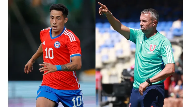 Gustavo Álvarez se refiere a Lucas Assadi, quien vuelve a la U tras su participación en La Roja Sub-23 (Foto: Photosport)
