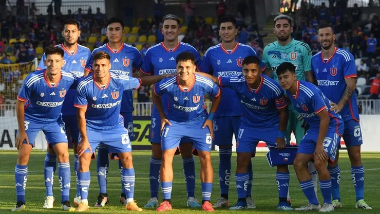 Universidad de Chile confirma su formación para medirse ante Huachipato