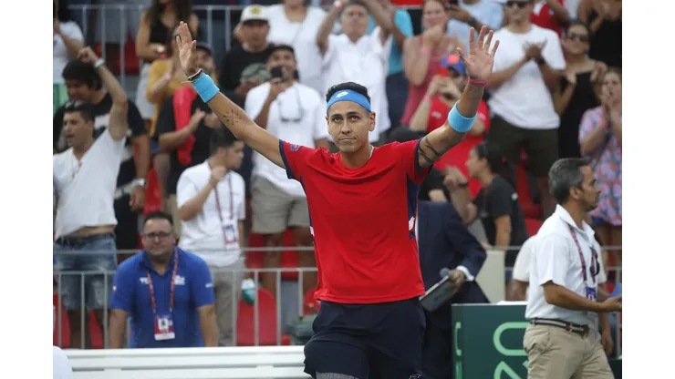 Alejandro Tabilo comentó las claves de su triunfo ante Juan Pablo Varillas (Foto: Photosport)