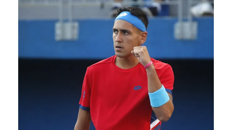 Alejandro Tabilo consiguió el primer triunfo para Chile (Foto: Photosport)