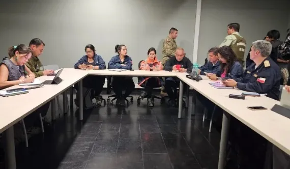 Reuniones de las autoridades se realizan en el Estadio Sausalito como Centro de Operaciones de Emergencia (Archivo)