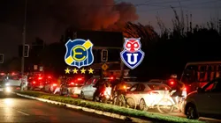 Duelo de la U y Everton en duda por incendios forestales