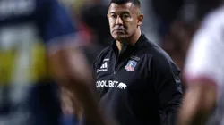 Jorge Almirón probó varios cambios para el último amistoso de Colo Colo. (Foto: Andrés Pina/Photosport)