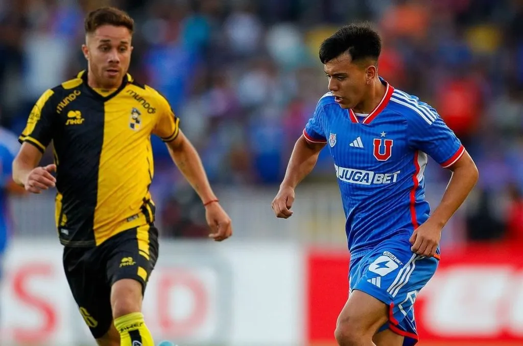 Guerra destaca con todo a Vásquez | Foto: U. de Chile