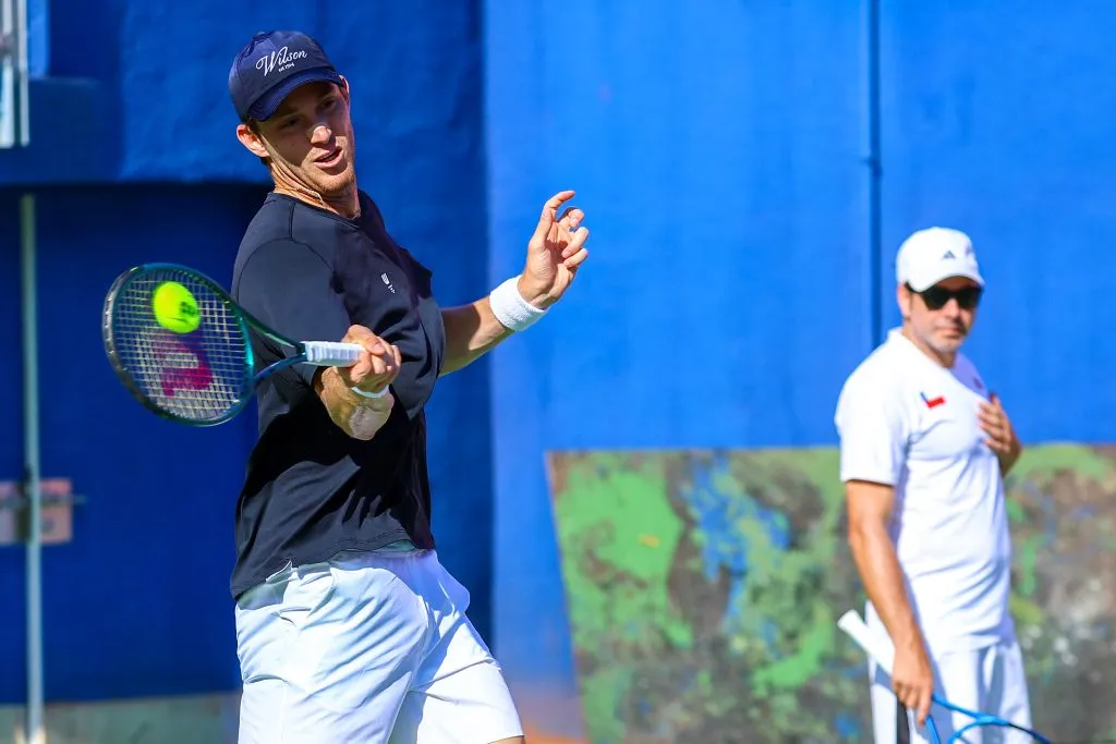 Nicolás Jarry jugará el segundo compromiso de la jornada de sábado en el Estadio Nacional (Foto: Marcelo Hernandez/Photosport)
