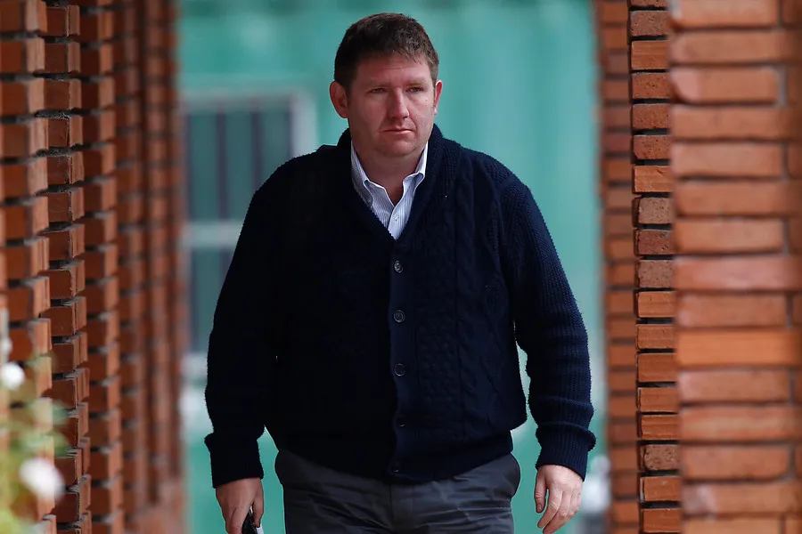 Guarello sacó a Victoriano Cerda al baile. | Foto: Photosport