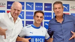 Lucas Menossi fue presentado ante la prensa tras varias semanas de trabajo en la UC