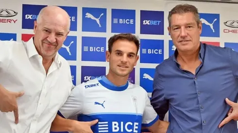 Lucas Menossi fue presentado ante la prensa tras varias semanas de trabajo en la UC