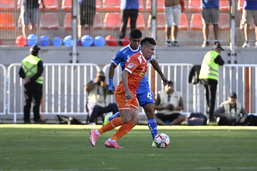 Cobreloa cayó ante Universidad de Chile en el estadio Zorros del Desierto de Calama. (Foto: Photosport)