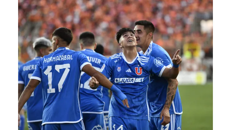 Marcelo Morales convirtió el 2-0 para Universidad de Chile ante Cobreloa.