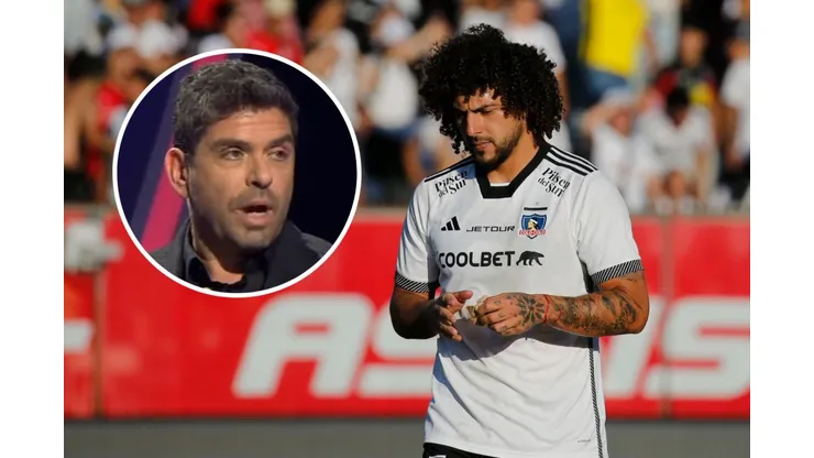 Romai Ugarte criticó el actuar de Maximiliano Falcón en Colo Colo. (Foto: Photosport)
