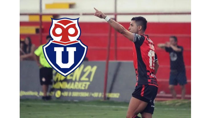 Felipe Flores ayudó en el estreno profesional de un juvenil de Universidad de Chile.