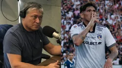Patricio Yáñez critica a Carlos Palacios por sus declaraciones tras el partido de Colo Colo ante Everton. (Foto: Photosport)
