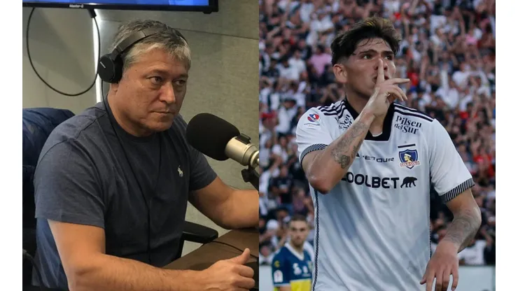 Patricio Yáñez critica a Carlos Palacios por sus declaraciones tras el partido de Colo Colo ante Everton. (Foto: Photosport)