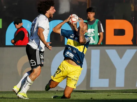 Le golpean la mesa a Maxi Falcón en Colo Colo tras nueva expulsión: "Jugador demente…”