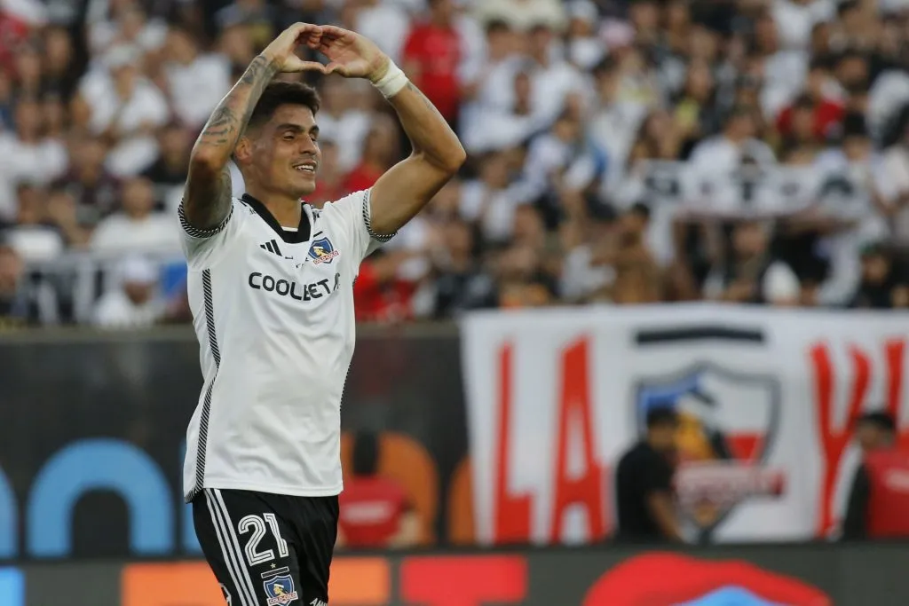 Rodrigo Herrera destacó a Erick Wiemberg en el triunfo de Colo Colo sobre Everton. (Foto: Dragomir Yankovic/Photosport)