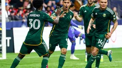 Felipe Mora marcó en la derrota del Portland Timbers ante Vancouver Whitecaps. (Foto: @TimbersFC)