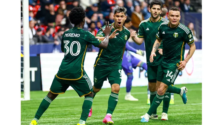 Felipe Mora marcó en la derrota del Portland Timbers ante Vancouver Whitecaps. (Foto: @TimbersFC)