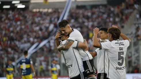 Colo Colo vence a Everton en el Monumental. (Foto: Photosport)