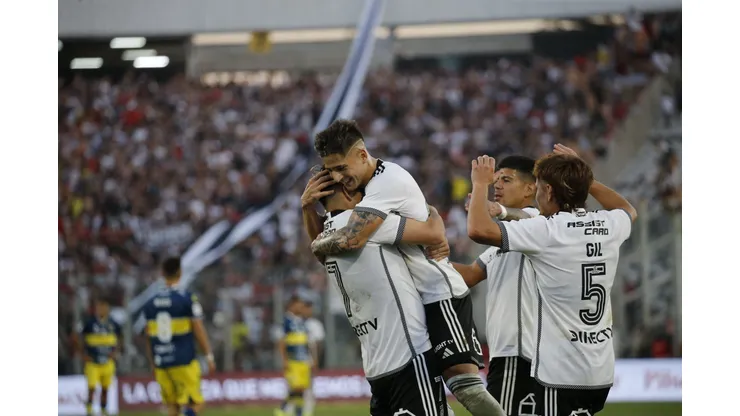 Colo Colo vence a Everton en el Monumental. (Foto: Photosport)