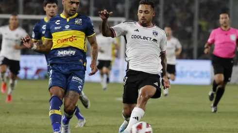 Colo Colo se mide ante Everton en el estadio Monumental. (Foto: Photosport)