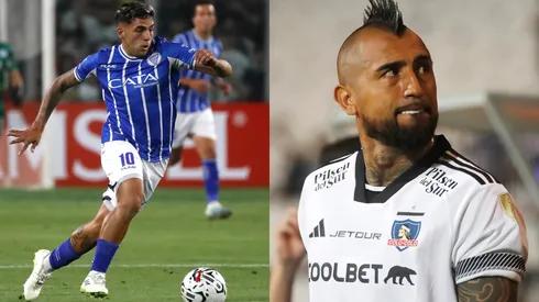 Hernán López tiene la camiseta de Arturo Vidal. (Foto: Photosport)