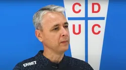 Nunes quiere ganarse el cariño de los hinchas de la UC a punta de triunfos.