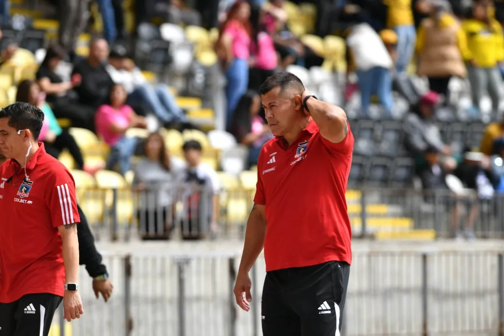 Almirón ya comienza a pensar en lo que será el debut copero de Colo Colo | FOTO: Alejandro Pizarro Ubilla/Photosport