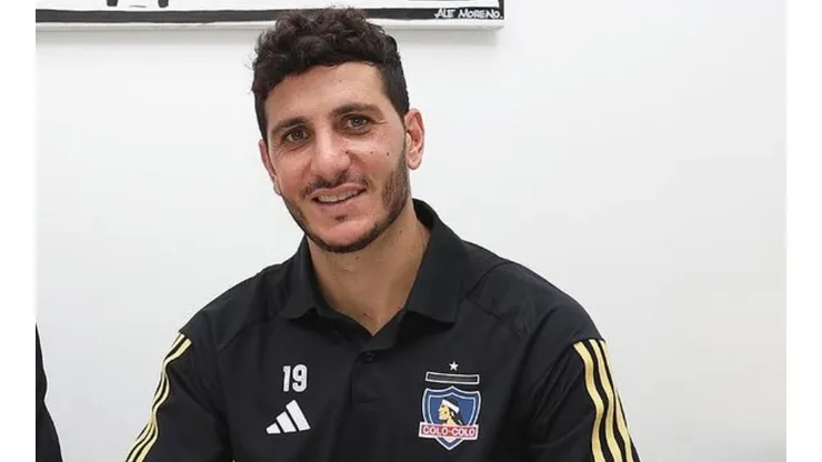 Gonzalo Castellani llega con la tarea de ponerse rápidamente a punto en el Cacique. (Foto: Colo Colo)