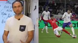 Osorio destacó por su despliegue físico y gran golazo ante Francia.