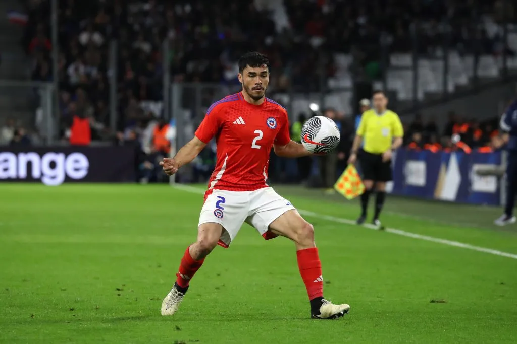 Gabriel Suazo fue titular en ambos amistosos de la Selección Chilena. (Foto: Manu Blondeau/AOP/SIPA/PHOTOSPORT)