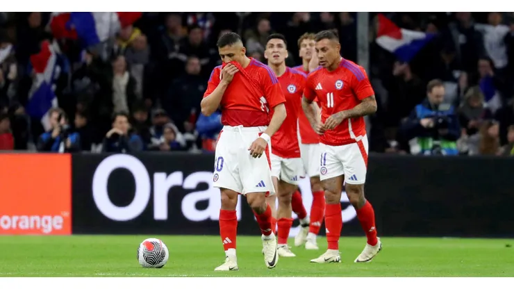 Chile batalló durante el todo el encuentro ante el subcampeón del mundo.