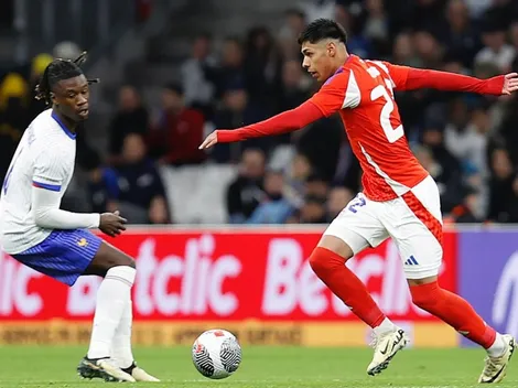 El gol de Darío Osorio en el partido entre Chile y Francia