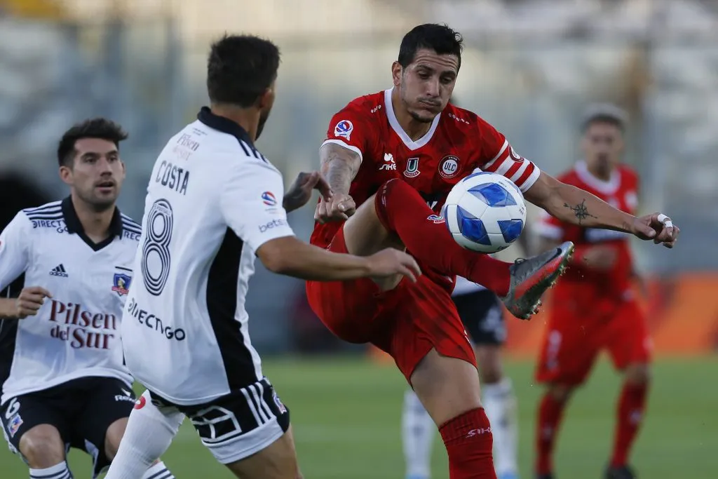 Castellani enfrentando a Colo Colo | FOTO: Marcelo Hernandez/Photosport