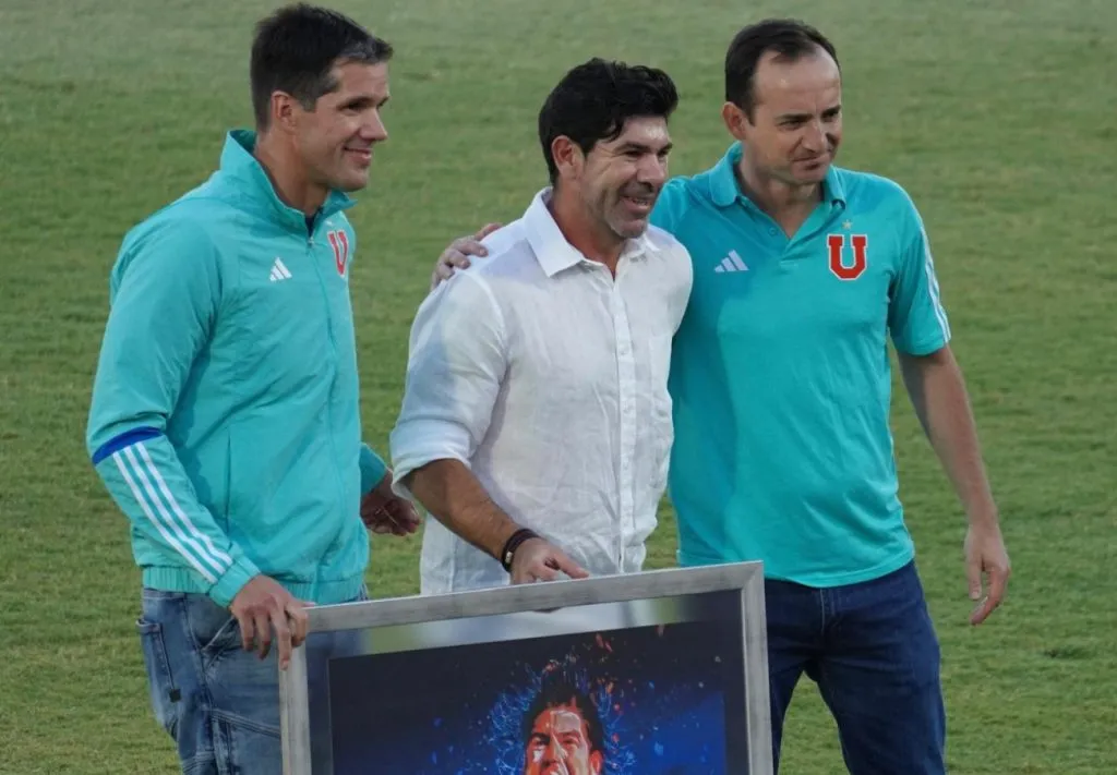 El homenaje de Universidad de Chile a Marcelo Salas.